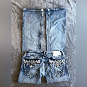 Grace in LA light wash bootcut jeans